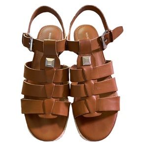 🥑5/$25 Marc Fisher Joven Espadrille Wedge Sandal 7.5